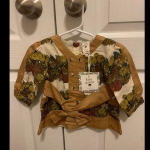 Kate Quinn Fall Sunflower Tunic/Shir0 NWT (Size 6-12)